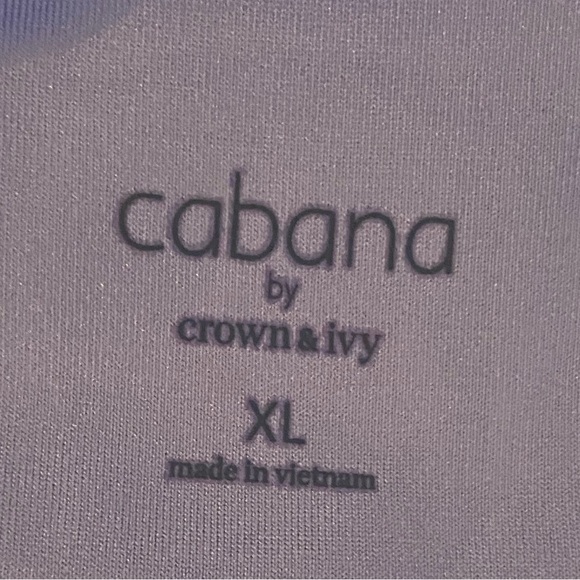 Crown & Ivy Purple Leggings - Picture 3 of 4